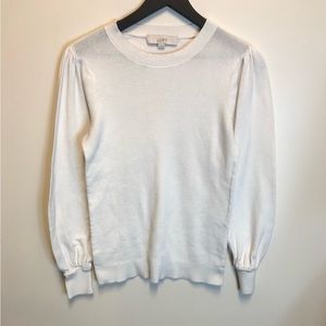 Loft Balloon Sleeve Sweater